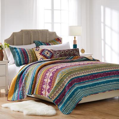 Southwest Bonus Quilt Set by Greenland Home Fashions in Sienna (Size TWIN 4PC)