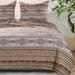 Phoenix Tan Quilt Set by Barefoot Bungalow in Tan (Size FL/QUE)