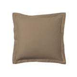 Bed Maker's Tailored Euro Pillow Sham by Levinsohn Textiles in Mocha (Size EURO)