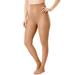 Plus Size Women's 2-Pack Control Top Tights by Comfort Choice in Suntan (Size E/F)