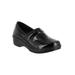 Women's Lyndee Slip-Ons by Easy Works by Easy Street® in Black Patent (Size 11 M)