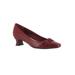 Women's Waive Pump by Easy Street® in Red (Size 5 1/2 M)