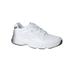 Women's Stability Walker Sneaker by Propet in White Leather (Size 10 X(2E))