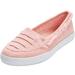 Wide Width Women's The Analia Slip-On Sneaker by Comfortview in Blush (Size 10 W)