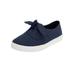 Women's The Anzani Slip On Sneaker by Comfortview in Navy (Size 7 M)