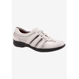 Wide Width Women's Joy Sneaker by Trotters in Pewter (Size 9 1/2 W)