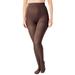 Plus Size Women's 2-Pack Smoothing Tights by Comfort Choice in Dark Coffee (Size A/B)