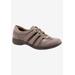 Wide Width Women's Joy Sneaker by Trotters in Taupe (Size 9 1/2 W)