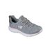 Women's The Summits Quick Getaway Slip On Sneaker by Skechers in Grey Medium (Size 7 1/2 M)