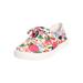 Wide Width Women's The Anzani Slip On Sneaker by Comfortview in Gardenia Floral (Size 9 W)