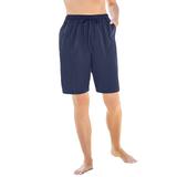 Plus Size Women's Taslon® Cover Up Board Shorts with Built-In Brief by Swim 365 in Navy (Size 34/36) Swimsuit Bottoms