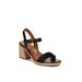 Women's Rose Sandal by Naturalizer in Black Leather (Size 9 1/2 M)
