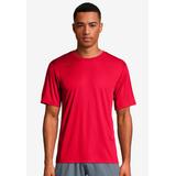 Men's Big & Tall Hanes® Cool DRI® Tagless® T-Shirt by Hanes in Deep Red (Size L)