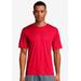 Men's Big & Tall Hanes® Cool DRI® Tagless® T-Shirt by Hanes in Deep Red (Size L)