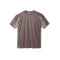 Men's Big & Tall Colorblock Vapor® Performance Tee by Champion® in Stormy Grey (Size XLT)