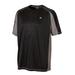 Men's Big & Tall Colorblock Vapor® Performance Tee by Champion® in Black (Size 5XL)