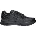 Men's New Balance® 577 Velcro Walking Shoes by New Balance in Black (Size 12 EE)