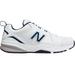 Men's New Balance® 608V5 Sneakers by New Balance in White Navy Leather (Size 15 EE)