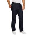 Men's Big & Tall Liberty Blues™ Loose-Fit Side Elastic 5-Pocket Jeans by Liberty Blues in Indigo (Size 56 38)