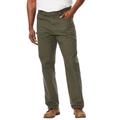 Men's Big & Tall Denim or Ripstop Carpenter Jeans by Wrangler® in Loden (Size 44 36)