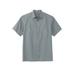 Men's Big & Tall Short-Sleeve Pocket Sport Shirt by KingSize in Gunmetal (Size 2XL)