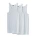 Big & Tall Cotton Tank Undershirt 3-Pack by KingSize in White (Size 6XL)