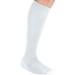 Men's Big & Tall Over-the-Calf Compression Silver Socks by KingSize in White (Size 2XL)