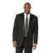 Men's Big & Tall KS Signature Tuxedo Jacket by KS Signature in Black (Size 50)