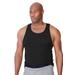 Men's Big & Tall Hanes® Tagless Tank Undershirt 3-Pack by Hanes in Black (Size XL)