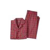 Men's Big & Tall Hanes® Woven Pajamas by Hanes in Red Plaid (Size 3XL)
