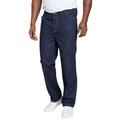 Men's Big & Tall Liberty Blues™ Relaxed-Fit Side Elastic 5-Pocket Jeans by Liberty Blues in Indigo (Size 72 38)