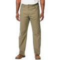 Men's Big & Tall Denim or Ripstop Carpenter Jeans by Wrangler® in Bark (Size 54 32)