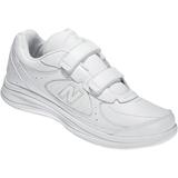 Men's New Balance® 577 Velcro Walking Shoes by New Balance in White (Size 15 EEEE)