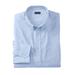 Men's Big & Tall KS Signature Wrinkle-Free Oxford Dress Shirt by KS Signature in Sky Blue (Size 18 39/0)