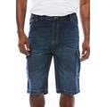 Men's Big & Tall Liberty Blues™ Denim Cargo Shorts by Liberty Blues in Medium Blue (Size 52)