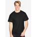 Men's Big & Tall Hanes® ComfortBlend® EcoSmart® Crewneck T-Shirt by Hanes in Black (Size 2XL)