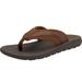 Wide Width Men's KS Island™ Flip Flops by KS Island in Brown (Size 9 W)