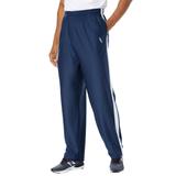 Men's Big & Tall Performance Mesh Side Panel Sweatpants by KingSize in Navy (Size XL)