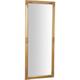 Biscottini - Miroir mural de salle de bain rectangulaire Miroir horizontal vertical avec cadre en