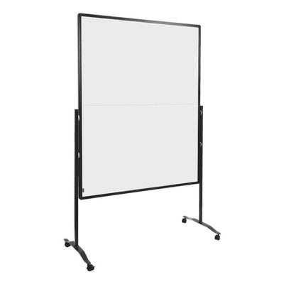 Moderationswand »PREMIUM PLUS« weiß 120x150 cm mit Standfuß weiß, Legamaster, 226 cm