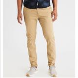 American Eagle Outfitters Pants | Aeo 360 Extreme Flex Slim Chino Khaki Pant | Color: Cream/Tan | Size: 34