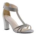 Touch Ups Gabriella - Womens 11 Silver Sandal Medium