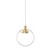 Visual Comfort Modern Collection Sean Lavin Palona 8 Inch LED Mini Pendant - 700FJPLNCS-LED930