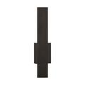 Visual Comfort Modern Collection Sean Lavin Blade 18 Inch Tall LED Outdoor Wall Light - 700OWBLD9273018ZUNV