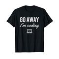 Programmer Coder Software Engineer Gift Go Away I'm Coding T-Shirt