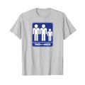 Two and a Half Men Men Symbols T Shirt T-Shirt