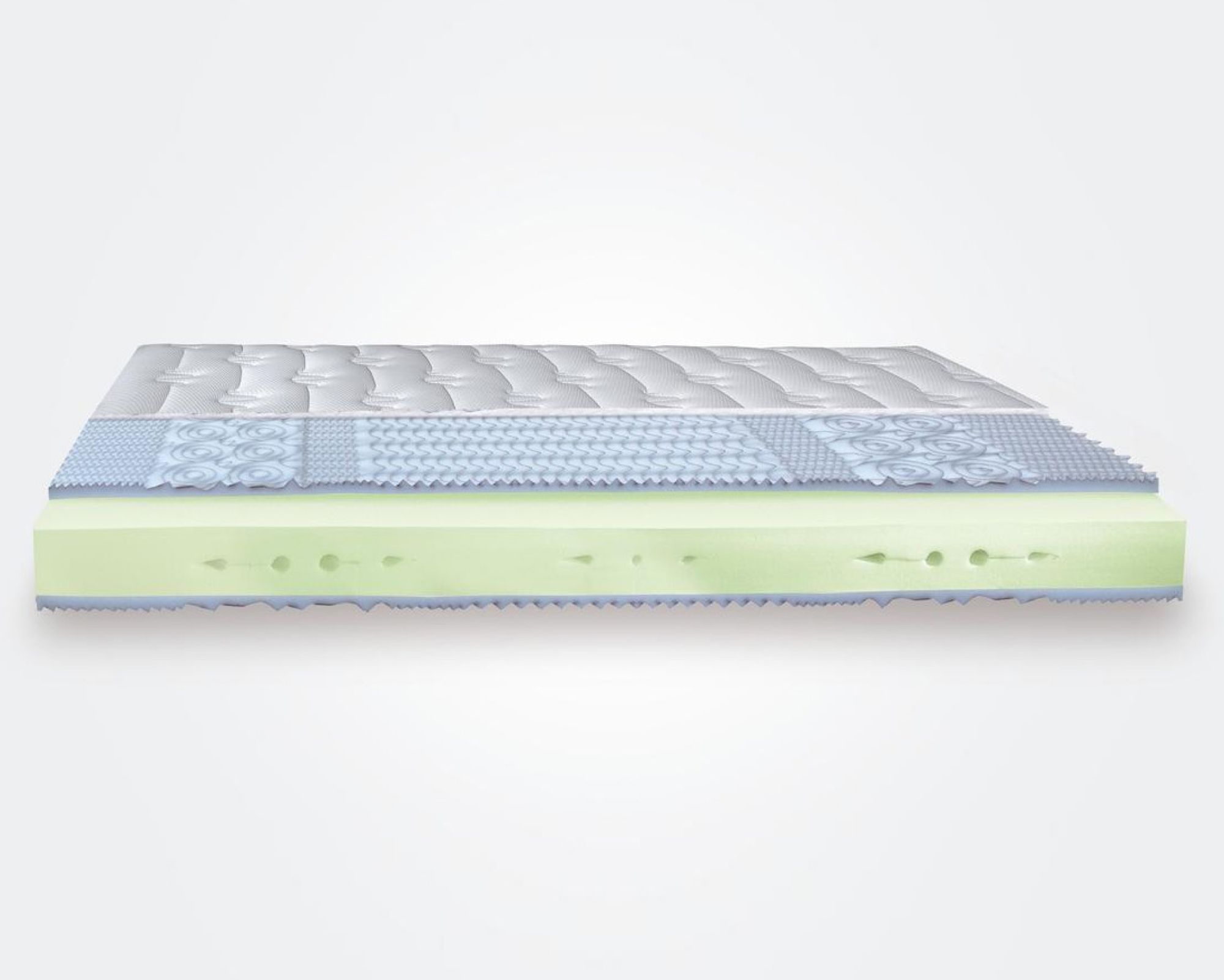 Hasena Novo Kaltschaum Matratze 140x200 cm / H3