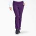 Dickies Women's Eds Essentials Cargo Scrub Pants - Purple Eggplant Size S (DK005)