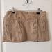 American Eagle Outfitters Skirts | American Eagle Tan Mini Skirt - W/ Pockets! | Color: Pink/Tan | Size: 8