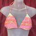 American Eagle Outfitters Swim | American Eagle String Bikini Size Xs | Color: Orange/Pink | Size: Xs